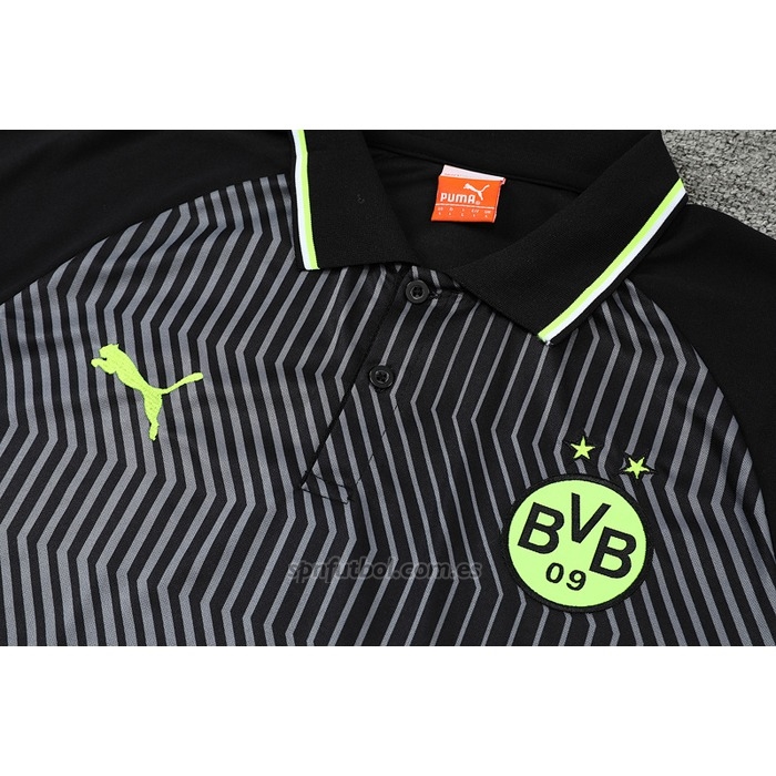 Camiseta Polo del Borussia Dortmund 2022-2023 Gris